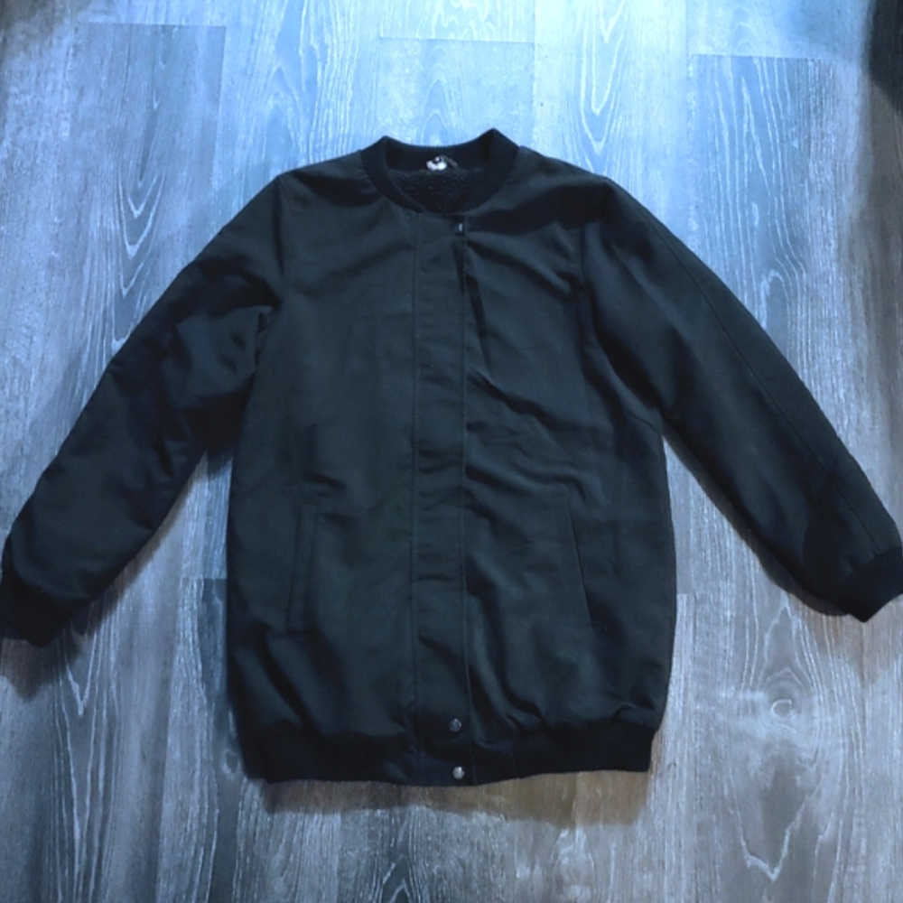 New Look men's black bomber jacket